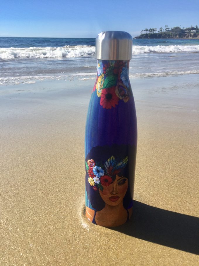 Believe Blossom and Become Stainless Steel Bottle