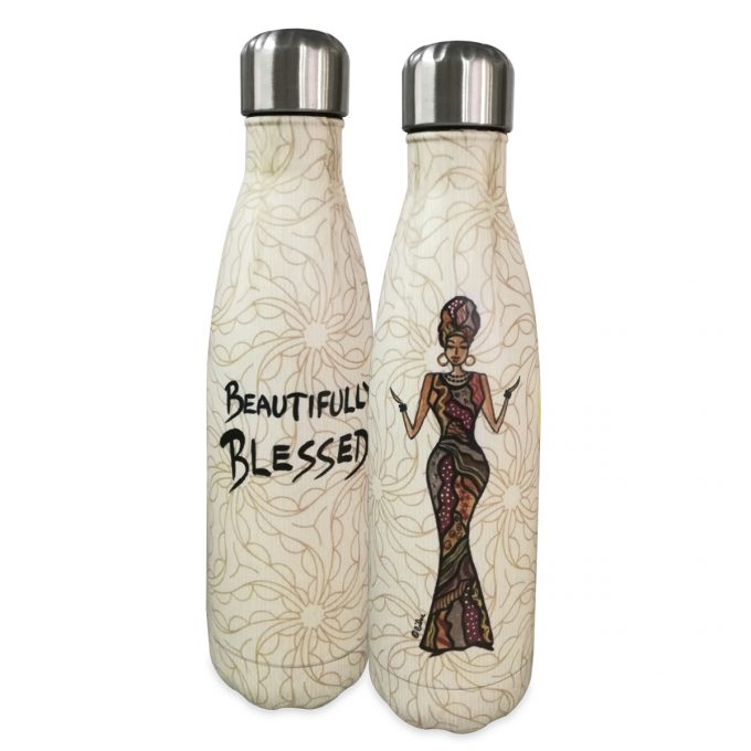 Beautifully Blessed Steel Bottle