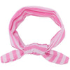 Baby/Toddler Striped Headbands with Turban Knot (Set of 3 different colors)