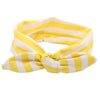 Baby/Toddler Striped Headbands with Turban Knot (Set of 3 different colors)